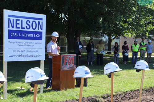 CANCO helps break ground on Fort Madison school upgrades